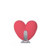 Slide Design Love cuore luminoso lampada da tavolo
