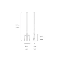 Karman Tobia lampada da terra led per esterno