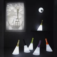 Qeeboo Flash rechargeable rgb led table lamp