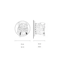 Karman Amsterdam wall lamp