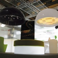 Slide Design Cupole 120 led suspension lamp for indoor