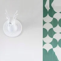 Karman Marnìn deer-shaped wall lamp