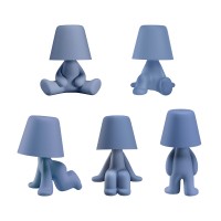 Qeeboo Sweet Brothers complete masterpack x 5 light blue