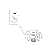 Vivid Raiden led ceiling lamp