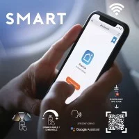 Vivida Raiden Smart L led ceiling lamp Alexa and Google Assistant