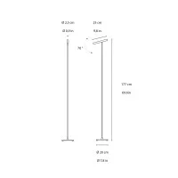 Vivida Ciak led floor lamp