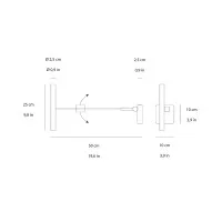 Vivida Ciak led wall ceiling lamp