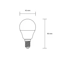 Bot Lighting opal sphere bulb E14 4.9w smart rgb Bot Lighting opal sphere bulb E14 4.9w smart rgb