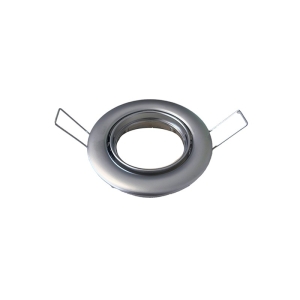 Flos Basic Downlight Adjustable Recessed Spotlight GU10 GU5.3 Satin Chrome