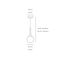 Artemide Castore lampada da sospensione