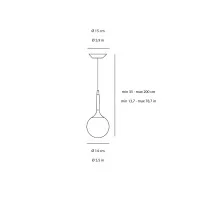 Artemide Castore suspension lamp