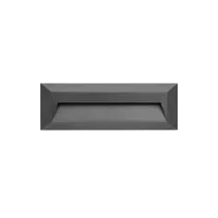 Lampo Segnapasso Ultrapiatto Inclinato LED Tricolor 2,5W da Esterno