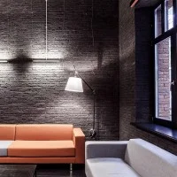 Artemide Tolomeo Mega Wall lampada da parete e27 on-off