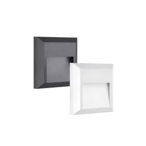 Lampo Segnapasso led tricolor ultrapiatto quadrato