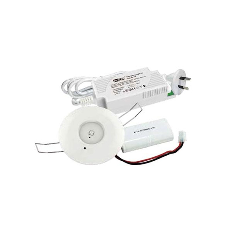 Actec EMLED LED 3W 300lm 2.5 ore Luce Emergenza Actec EMLED LED 3W 300lm 2.5 ore Luce Emergenza