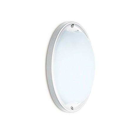 iGuzzini Ellipse Applique Plafoniera Esterni E27 60W Bianco IP54