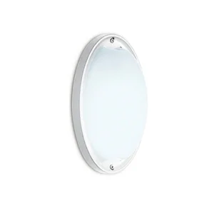 iGuzzini Ellipse Applique Ceiling Wall Lamp Outdoor E27 60W White IP54