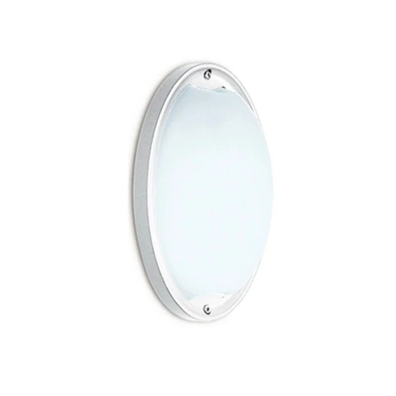 iGuzzini Ellipse Applique Ceiling Wall Lamp Outdoor E27 60W White IP54