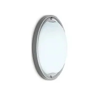 iGuzzini Ellipse Applique Ceiling Wall Lamp Outdoor E27 60W gray IP54