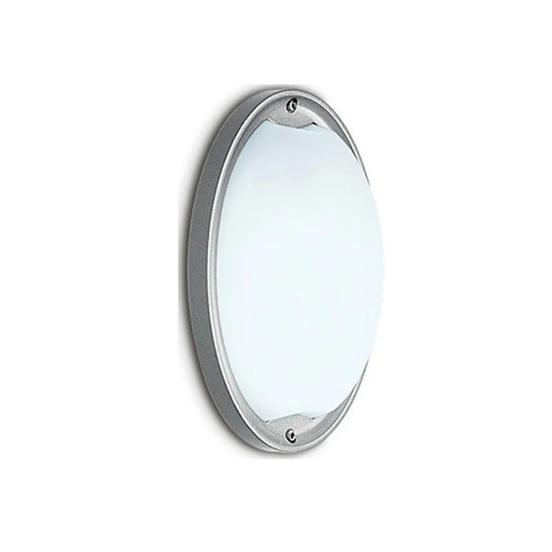 iGuzzini Ellipse Applique Ceiling Wall Lamp Outdoor E27 60W gray IP54 iGuzzini Ellipse Applique Ceiling Wall Lamp Outdoor E27 60W gray IP54