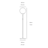 Artemide Castore lampada da terra