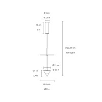 Karman Stralunata suspension lamp
