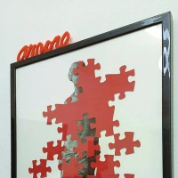 Slide Design Amore Message scritta decorativa