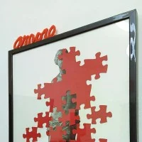 Slide Design Amore Message scritta decorativa