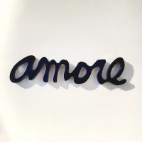 Slide Design Amore Message decorative writing