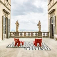 Slide Design Low Lita small decorative armchair