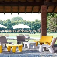 Slide Design Low Lita small decorative armchair