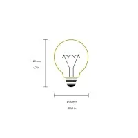 Karman bulb G80 40W globe E27 carbon filament Karman bulb G80 40W globe E27 carbon filament