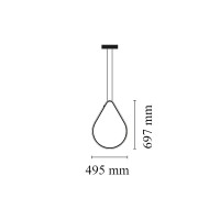 Flos Arrangements Drop Up Element 32W by Michael Anastassiades