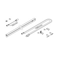 Osram Linear Compact Switch 600mm 8W 3000K surface mounted