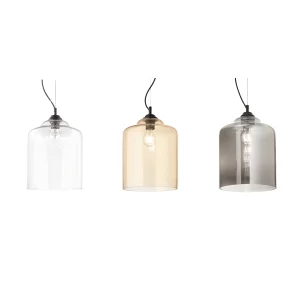 Ideal Lux Bistrò Square suspension lamp