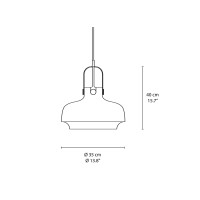 &Tradition Copenhagen SC7 suspension lamp