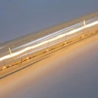 Vintage light bulb 40W E27 300mm carbon filament tube Vintage light bulb 40W E27 300mm carbon filament tube