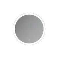 ACB Petra Specchio Circolare Con LED Perimetrale On/Off Touch