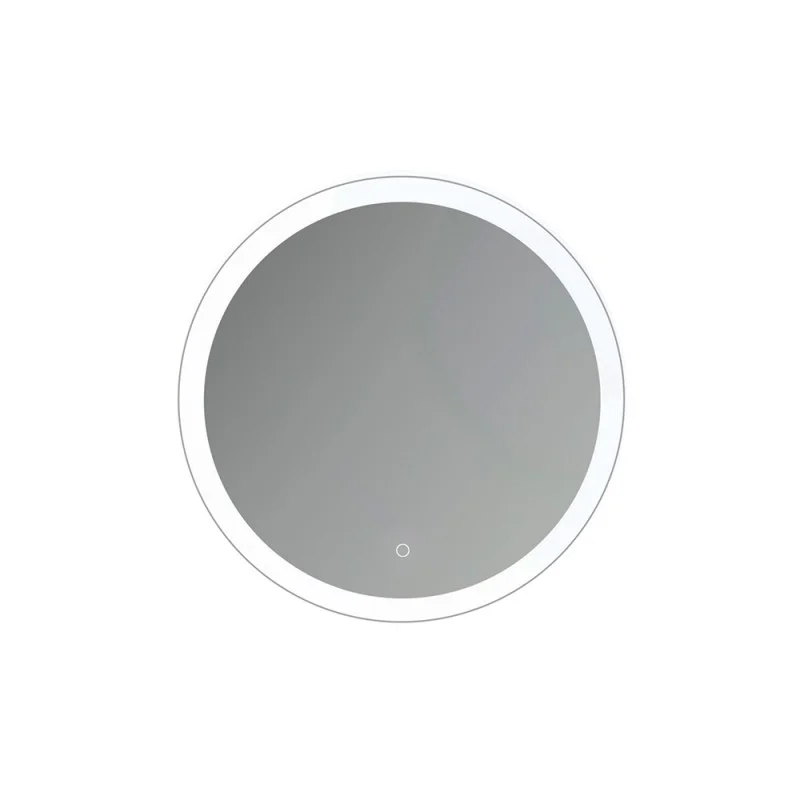ACB Petra Circular Mirror With Perimeter LED On/Off Touch ACB Petra Circular Mirror With Perimeter LED On/Off Touch