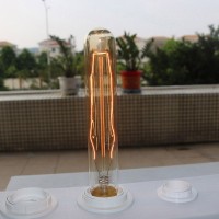 Lampadina Vintage tubo 25W 185mm E27 filamento carbonio