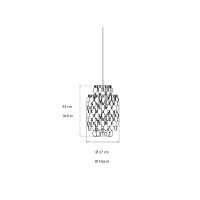 Verpan Fun suspension lamp
