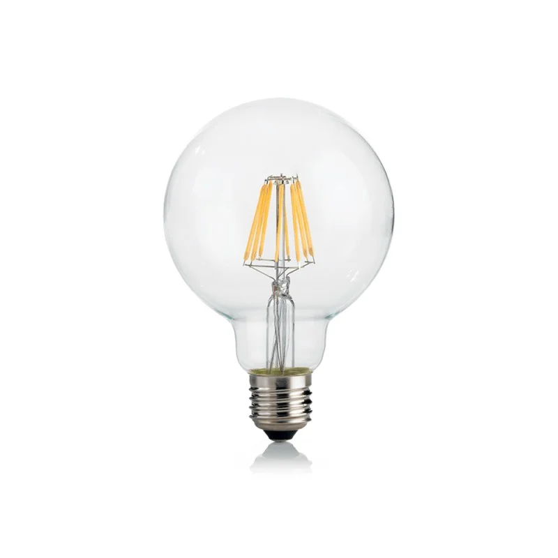 Ideal Lux clear Bulb E27 LED 4W Globo G95 Warm Light Ideal Lux clear Bulb E27 LED 4W Globo G95 Warm Light