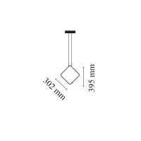 Flos Arrangements Elemento Square Small 20W by Michael