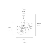 Ideal Lux Nodi SP15 suspension lamp