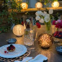 Kartell Mini Planet lampada led wireless ricaricabile