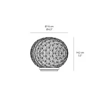 Kartell Mini Planet lampada led wireless ricaricabile