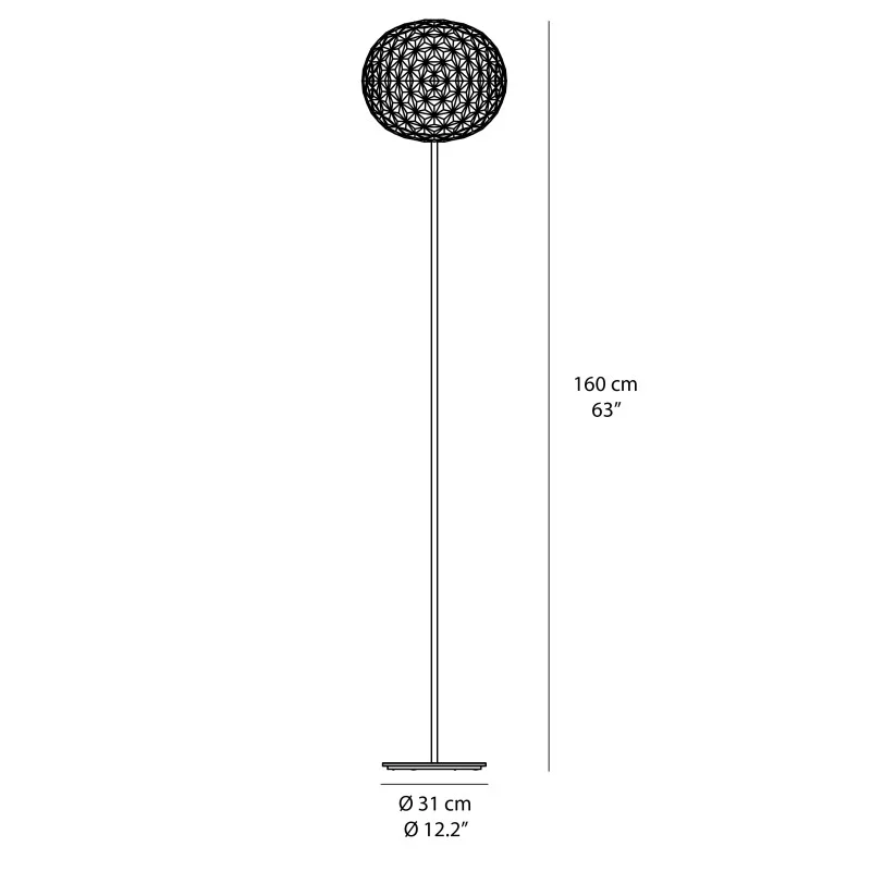 Kartell Planet led floor lamp