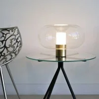 Fontana Arte Fontanella lampada da tavolo