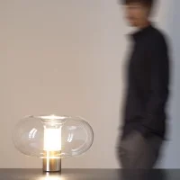 Fontana Arte Fontanella lampada da tavolo