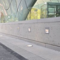 BEGA Recessed asymmetric Led 4W lamp for outdoor